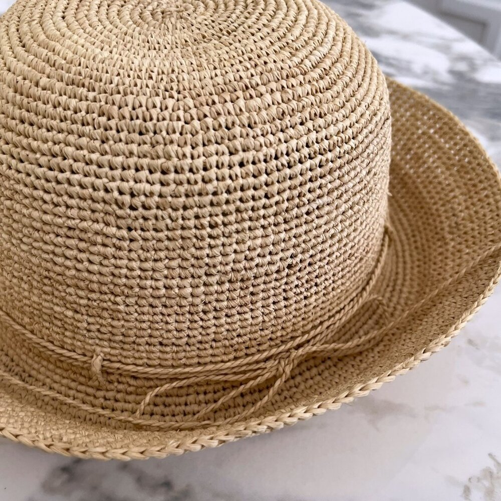 NWT - Helen Kaminski Provence 8 Raffia Hat - Natural👒 - Picture 6 of 10